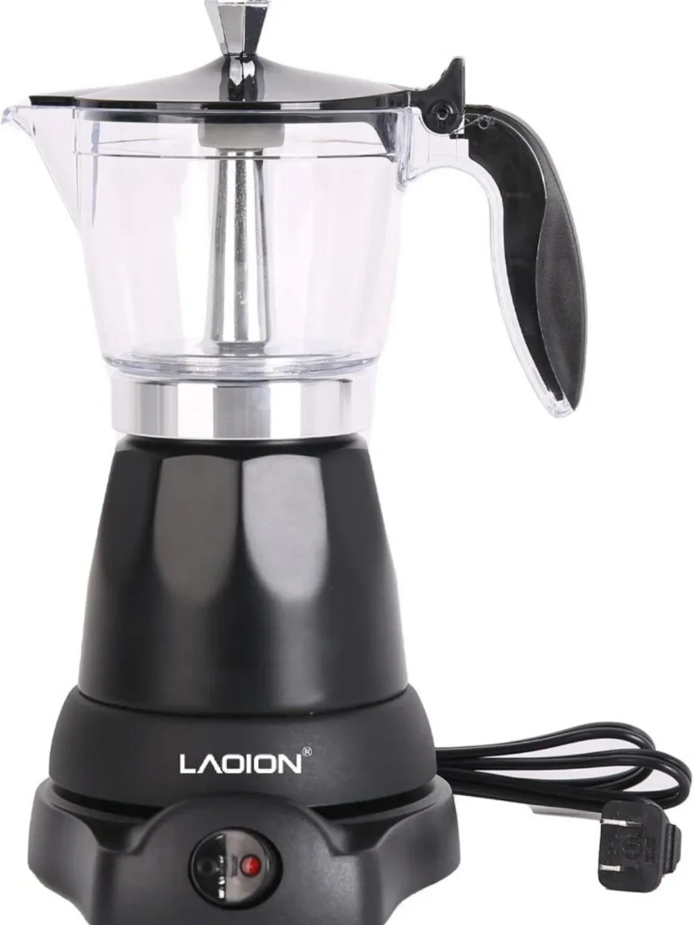 Electric Cuban Coffee Maker, 6-Cup or 3-Cup Espresso Machine for Home Brewing
